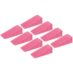 Unique Bargains ABS Anti-Slip Mini Size Wide Applications Door Stop 12 Pcs - 1 of 4