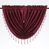 Kate Aurora Lux Living Complete 9 Piece Semi Sheer Rod Pocket Window Curtain & Valance Set - 3 of 4