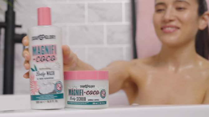 Soap &#38; Glory Magnifi-Coco Refreshing Coconut Body Wash - 16.9 fl oz, 2 of 12, play video