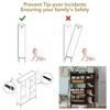3-Drawer Rattan Shoe Storage Cabinet – Freestanding Organizer for Entryway/Hallway (Easy Assembly) - 4 of 4