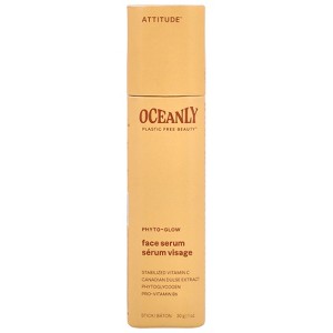 ATTITUDE Oceanly™, Phyto-Glow Face Serum, 1 oz (30 g) - 1 of 2