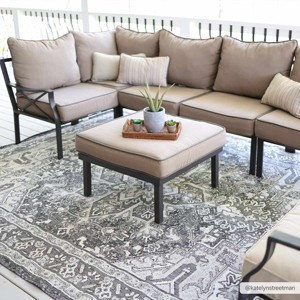 Hauteloom Cohen Blue Area Rug - 1 of 4