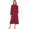 The Lakeside Collection Women's Snap Front Lounger Housecoat - 3 of 4