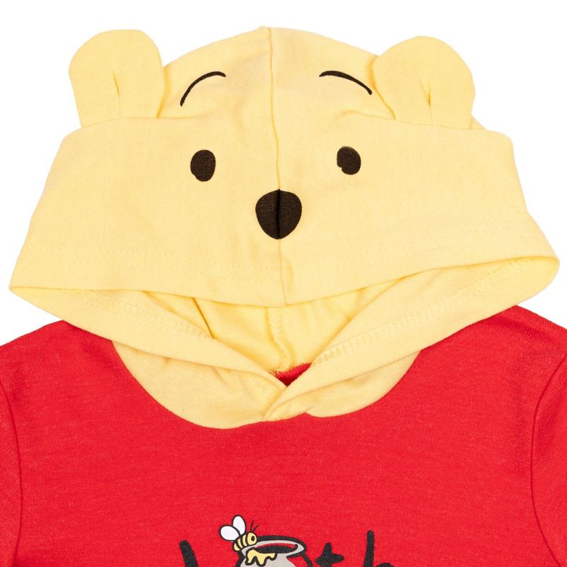 Disney Winnie the Pooh Costume Short Sleeve Romper , 3 of 8