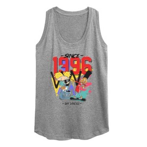 Women's - Hey Arnold! - Since 96 Graphic Racerback Tank - 1 of 4