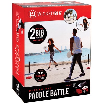 Wicked Big Sports: Paddle Battle Set - Oversized Ping Pong & Pickleball Game Kit