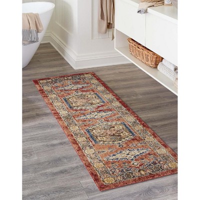 Unique Loom Utopia Larissa Border Indoor Woven Area Rug