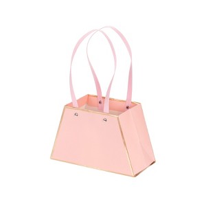Unique Bargains Gift Bag with Handle Pack Bouquet Wrapping Bag for Party Favor - 1 of 4