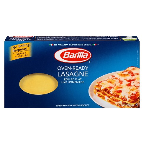 Barilla Oven Ready Lasagna Noodles