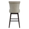 Spruce&Spring Upholstered 26-inch Counter Height Swivel Barstool - 4 of 4