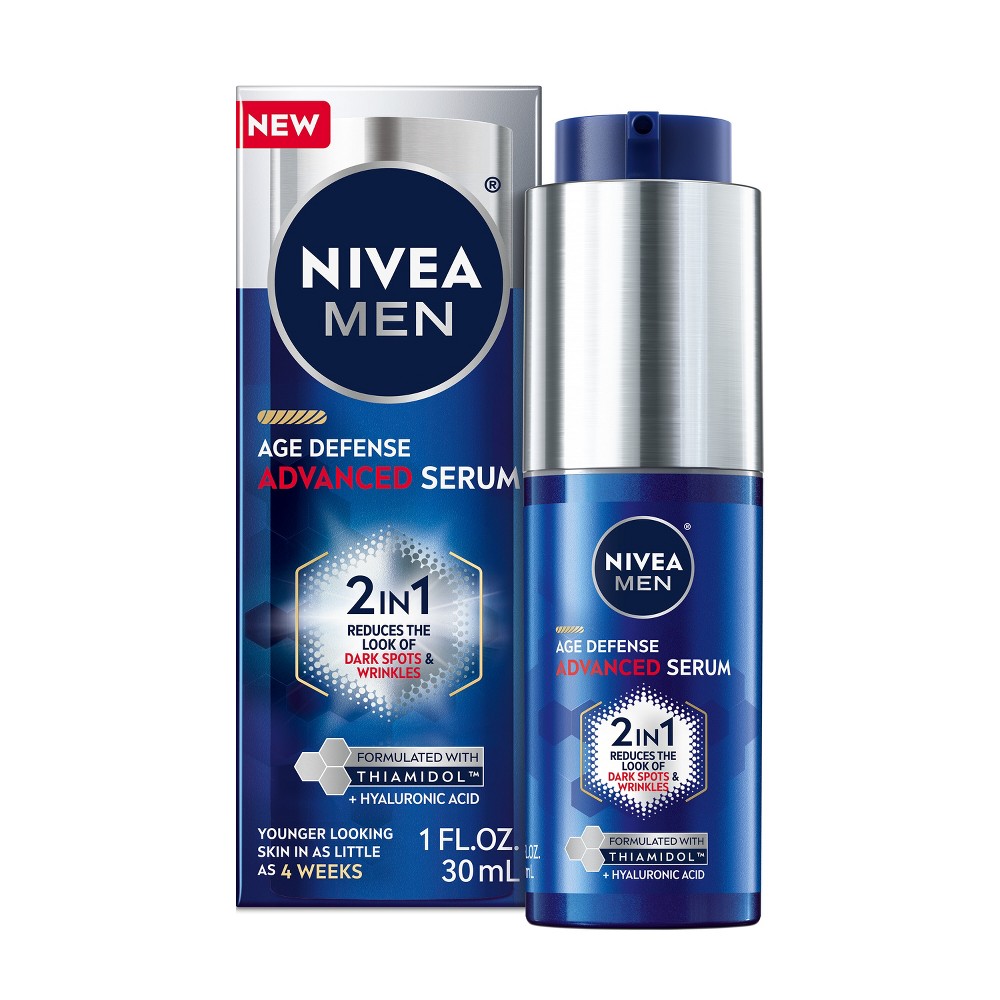 NIVEA Men Age Defense Advanced Face Serum - 1.0 fl oz