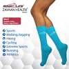 Bison Life Over The Calf Graduated Compression Socks for Women & Men, Anti-fatigue (15-20 mm/Hg),  5 Pairs - 3 of 4