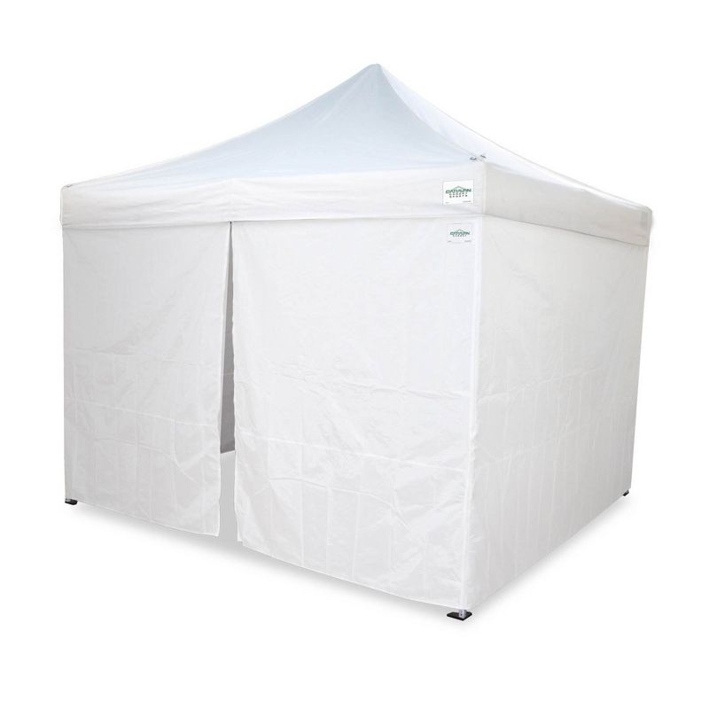 Caravan Canopy M-Series Pro 2 12 x 12 Foot Shade Tent with Roller Bag and  M-Series 12 x 12 Foot 2 Straight Leg Sidewall Kit for Recreational Use, 2 of 7