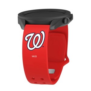 MLB Washington Nationals Samsung Watch Compatible Silicone Sports Band - 1 of 4
