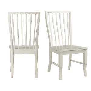 2pc Cayman Side Chair Set White - Picket House Furnishings, Beige
