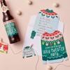 Big Dot of Happiness Colorful Christmas Sweaters - Shaped Fill-In Invitations - Ugly Sweater Holiday Party Invitation Cards with Envelopes - Set of 12 - 2 of 4