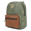 The Legend of Zelda Video Game Green and Brown Mini Backpack Accessory - 2 of 4