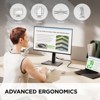 ViewSonic VG2458 24 Inch 1080p IPS Docking Monitor with Advanced Ergonomics, 100W USB C, 5-port USB Hub, HDMI, DisplayPort, and Daisy Chain for Home - 4 of 4