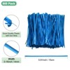 Unique Bargains Reusable Metal Twist Ties Bread Candy Bags 800 Pcs - 3 of 4