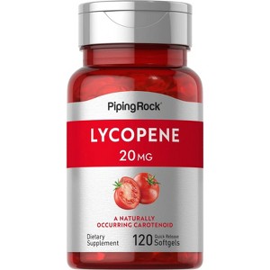 Piping Rock Lycopene Supplement | 20mg | 120 Softgels - 1 of 4