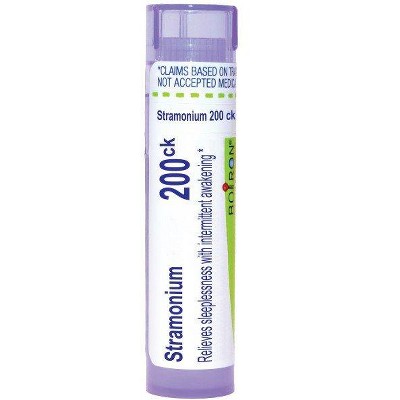 Stramonium 200CK by Boiron Homeopathic Single Medicine For Stress & Sleep  -  80 Pellet