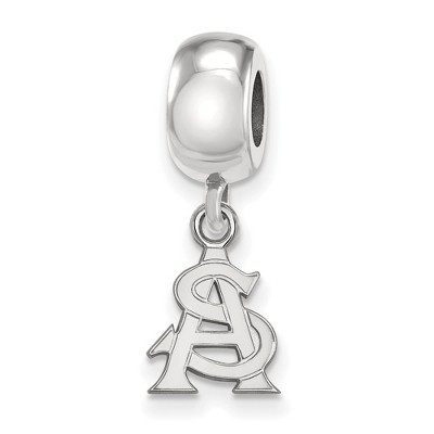Black Bow Jewelry Sterling Silver Arizona State Sun Devils NCAA Bead Charm