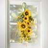 Sullivans Artificial 30" Sunflower & Eucalyptus Swag - 3 of 3