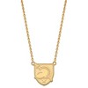 Black Bow Jewelry 10k Yellow Gold U.S. Military Academy Black Knights NCAA Necklace 18 Inch - 2 of 4