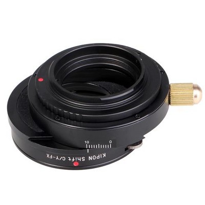  Kipon Shift Lens Mount Adapter For Contax/Yashica Lens to Fuji X Series Camera 