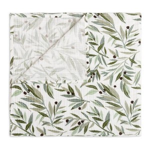 Babyletto Olive Branches Muslin Swaddle Blanket - 1 of 4