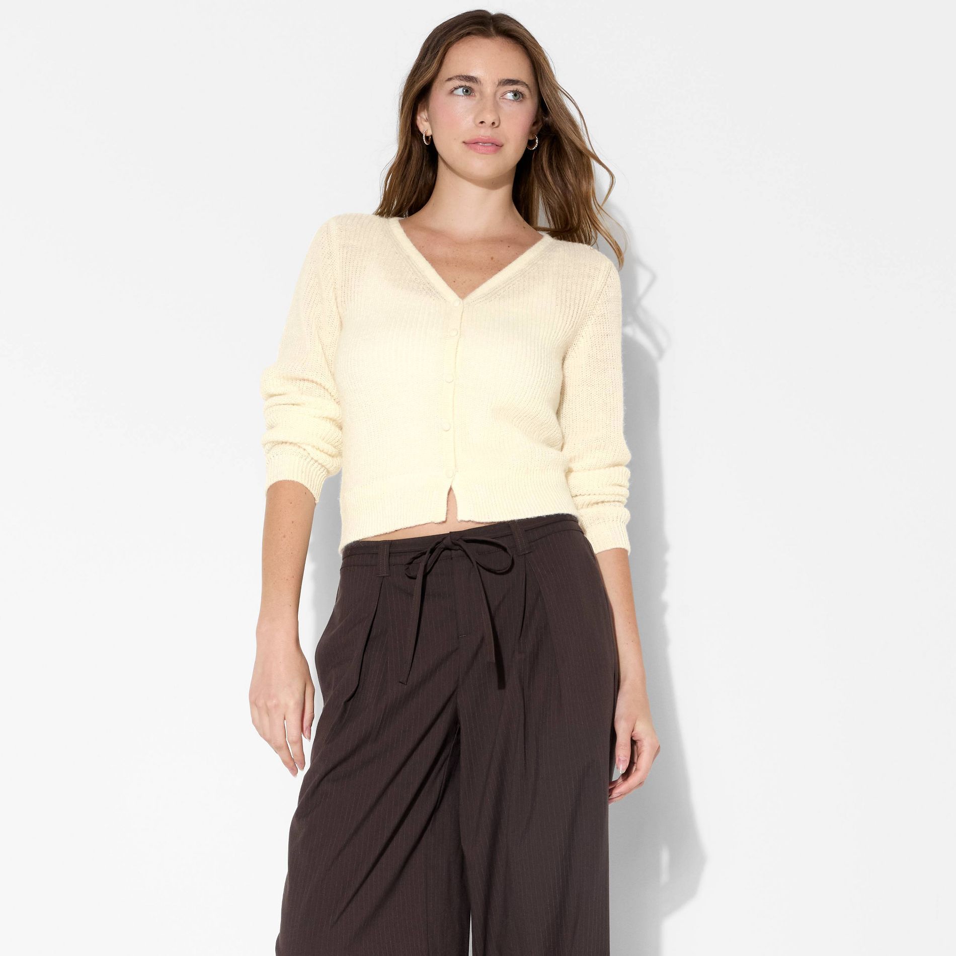 Women's V-Neck Cardigan - Wild Fable™