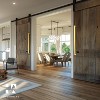 Modern Contemporary Long Stainless Steel Push Pull Door Handle for Home Entrance Glass Shower Wooden Barn Square Series - Gold - 36-Inches - 2 of 4