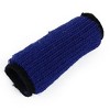 Unique Bargains Elastic Fabric Sports Accessory Finger Sleeve Dark Blue 2.2" x 1.1" 10 Pcs - 2 of 3