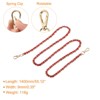 Unique Bargains Metal Corrosion-Resistant PU Leather Purse Flat Chain Straps - 2 of 3