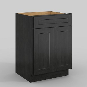 LOVMOR 24"W*21"D*34.5"H in Plywood Soft-Close Bath Vanity Cabinet without Top for Kitchen, Bathroom, Living Room - 1 of 3