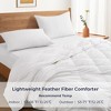 Peace Nest Lightweight & Medium Weight White Goose Feather Down Comforter - image 3 of 4