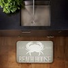 Stupell Industries Relax Unwind Beach House Crab Printed Anti-Fatigue Floor Mat, design by Kim Allen, 30"x18" - 2 of 4