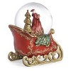 Roman Musical Santa's Sleigh Glittered Christmas Decorative Globe - 3 of 3