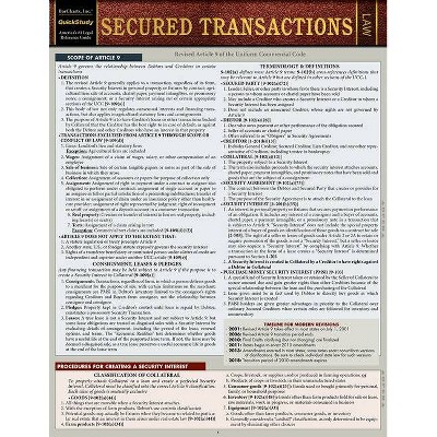 Secured Transactions - 2nd Edition by  Debra Vollweiler (Hardcover)