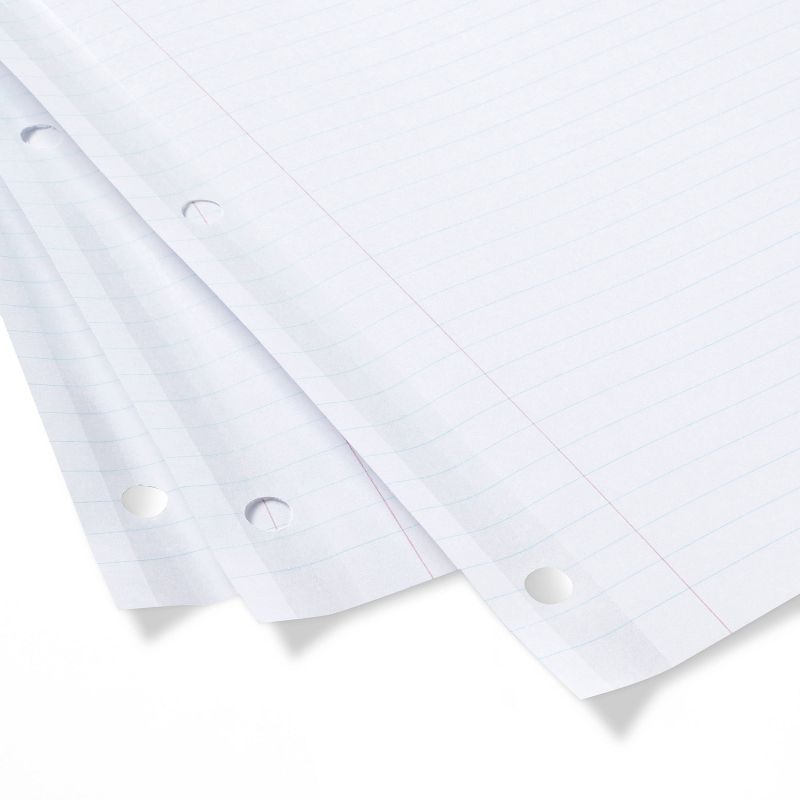 100ct College Ruled Reinforced Filler Paper - up &#38; up&#8482;, 3 of 4