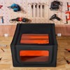 VEVOR Laser Engraver Enclosure, 31.5 x 31.5 x 19.6", Dual-Direction Viewing, Flame Retardant and Fireproof Protective Cover, with Exhaust Fan, Black - 2 of 4