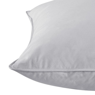 Queen Size Gray Goose Feather Down Pillows with Cotton Cover