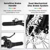 Gulches Kids' Bike 20" Wheels Fat Tire Bike, 4" Wide Fat Tire Snow Mountain Bike for 8-12 Year Old, Steel Frame Bicycles, 7 Speed Teenager,Children - 4 of 4