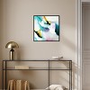 Art Remedy Still Violas Blue Abstract Wall Art Framed - 2 of 4