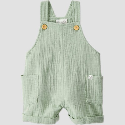 Little Planet by Carter's Organic Baby Gauze Shortalls