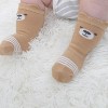 The Peanutshell Baby Boys and Girls 12pk Organic Cotton Socks, Grey Oatmeal Mint - 4 of 4