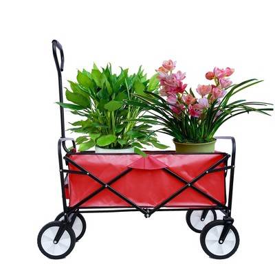 Folding Wagon Garden Shopping Beach Cart