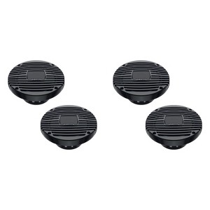 Hertz Marine (2 Pair )HEX 6.5 M-TC - 6.5" 4-Ohm Coaxial Marine Speakers, Black Grilles - 1 of 4