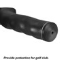 Unique Bargains Rubber Non-Slip Beginner Right-Handed Golf Club Training Grip Black 0.36" 1 Pc - 4 of 4