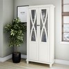 Ameriwood Home Ellington Tall Accent Cabinet with Glass Doors - 2 of 4